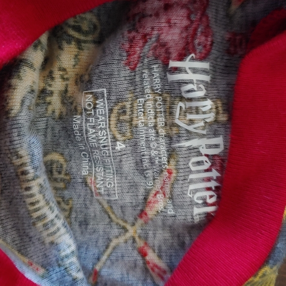 Lot of 2 4T Harry Potter Pajamas - Picture 6 of 12